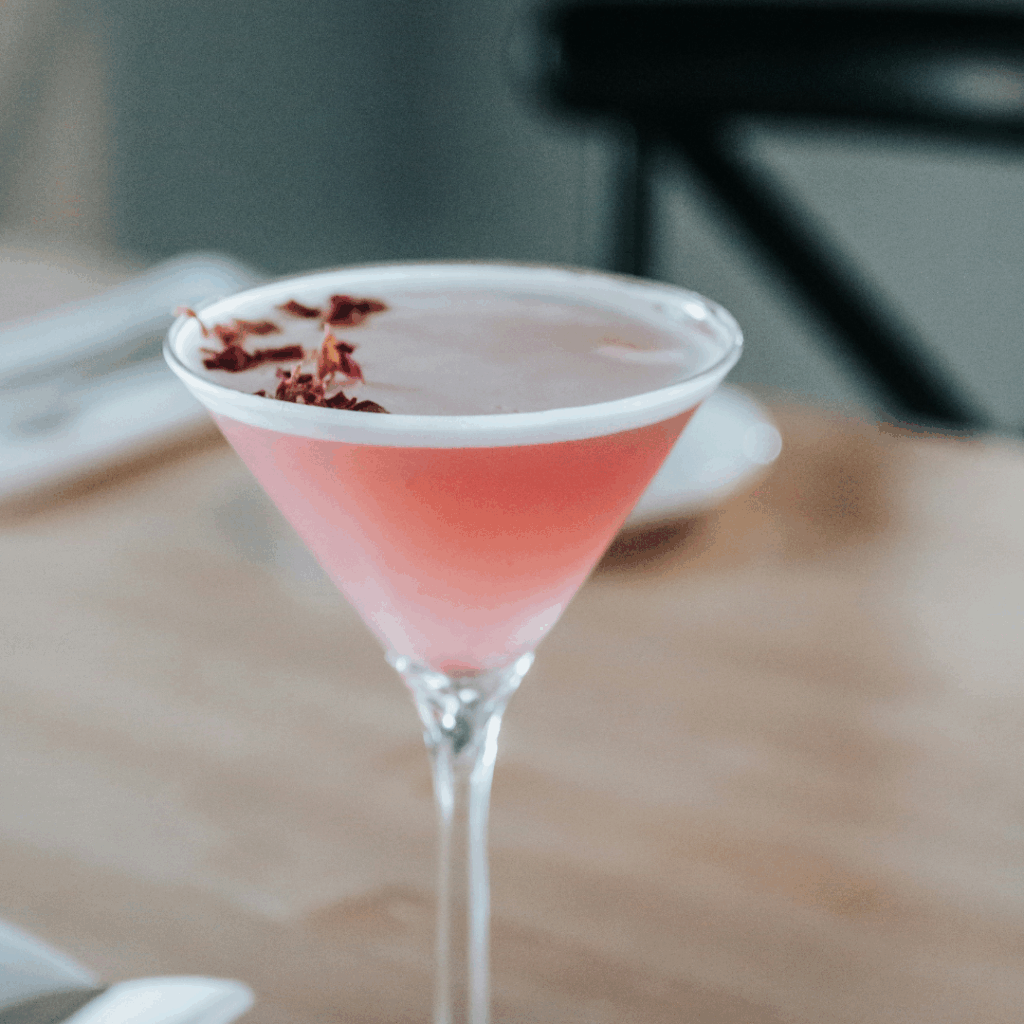 The Pink lady with Hampshire Artisan Gin