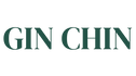 Logo of 'Gin Chin' with green text on a white background