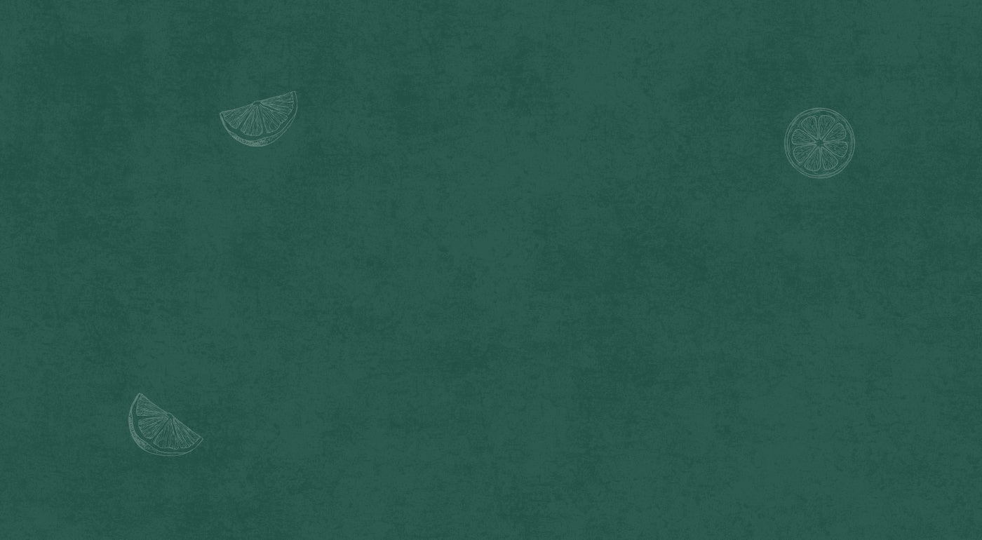 Teal textured background with white circular patterns